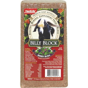 Evolved Herdlife Billy Block Goat Mineral - 4 lb - Double D Hunting