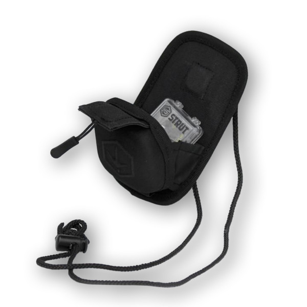 Magnetic mouth call storage case, foam dome