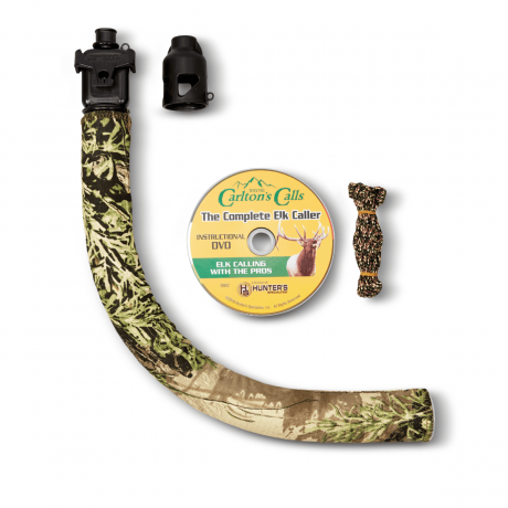 Mac Daddy elk call with camo cover and grunt tube