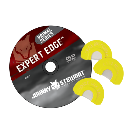 Johnny Stewart Expert Edge predator combo pack, three diaphragm calls