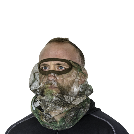 3/4 net facemask in Realtree Edge camo