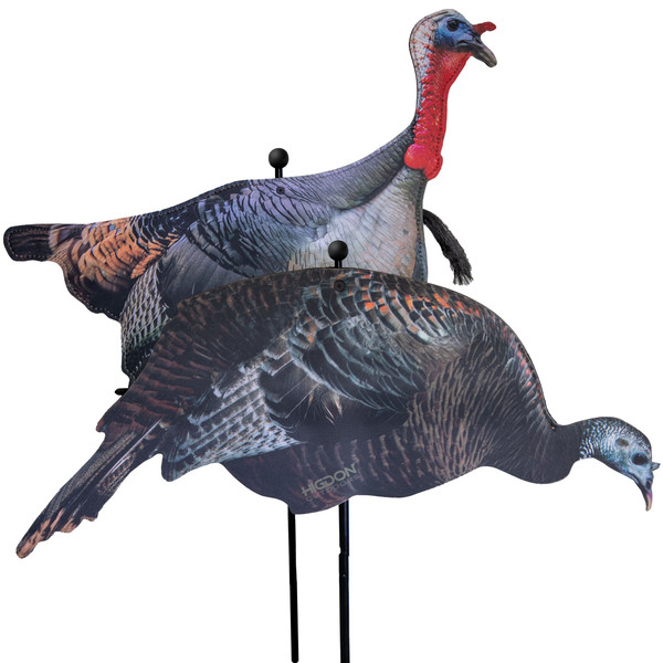 Higdon FLEX Turkey Tom and Hen Silhouette