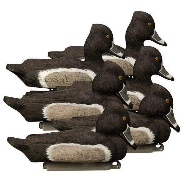 Higdon Battleship Ringneck Decoys - All Drakes - 6 Pack
