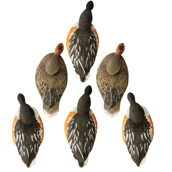 Higdon Battleship Shoveler Decoys - 6 Pack