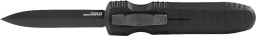 SOG Pentagon 3.79" Double Edge OTF Knife - Blackout
