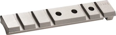 Weaver Top Mount Pistol Base One-Piece, S&W X-Frame, Silver