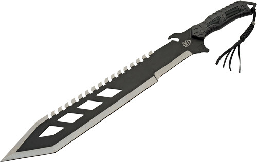SZCO Sierra Zulu Trident 17.75" Machete, 24" Overall