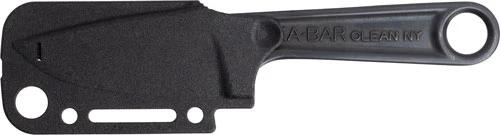 Ka-Bar Forged Wrench Knife 3" Plain Edge with Sheath - Blackout