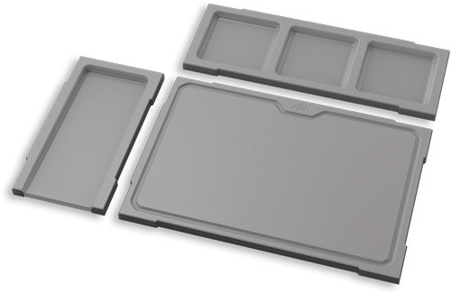 Outdoor Edge CutCraft Magnetic Board, Prep Tray and Disposal Tray Set