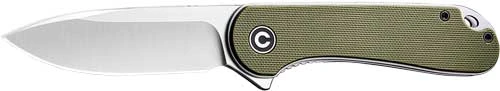 CIVIVI Elementum 2.96" D2 Liner Lock Knife - Green G10 / Satin