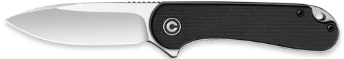 CIVIVI Elementum 2.96" D2 Knife - Black G10 / Satin, Clam Pack