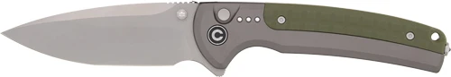 CIVIVI Sentinel Strike II 3.7" Knife - Gray Aluminum / Stonewash