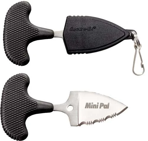 Cold Steel Mini Pal 1" Neck Knife with Kydex Sheath and Key Ring