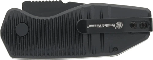 Smith & Wesson Special Ops Mini 1.9" Push Button Automatic Knife with Safety - Black