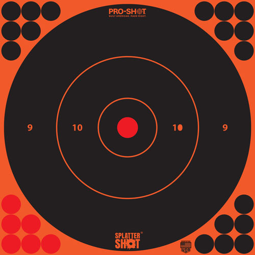 SPLATTER SHOT TARGET BULLSEYE