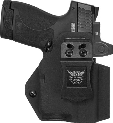 We The People Kydex IWB Holster, S&W M&P 2.0, Optic Ready, Right Hand, Black