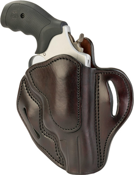 1791 Gunleather RVH3 Revolver OWB Belt Holster, Taurus Judge 3", Right Hand, Signature Brown