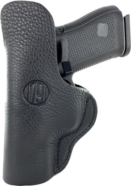 1791 Gunleather Smooth Concealment IWB Holster, Size 4, Glock 17 & Similar, Black