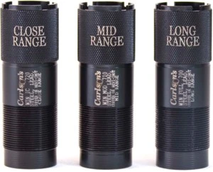 Carlson's Waterfowl Choke Tube 3-Pack, 12 Gauge, Close/Mid/Long Range, Browning Invector