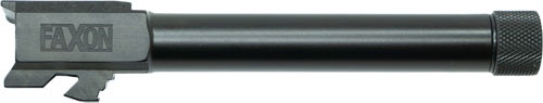 Faxon Duty Series Threaded Barrel for Glock 17 Gen 5, 9mm, Black