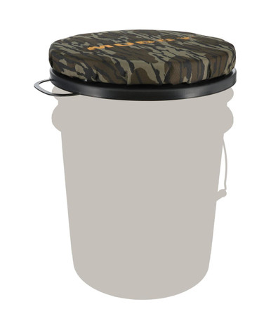 5-gallon pail swivel seat top in Mossy Oak