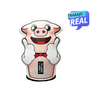 Decoración temática inflable cerdito