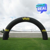 Arco inflable de llegada Viva Bogotá