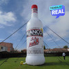 botella de aguardiente inflable  Aguardiente Blanco Del Valle Medellín
