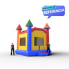 Saltarín Castillo inflable mediano para eventos