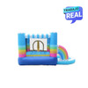 Saltarín inflable Rainbow wet para eventos infantiles