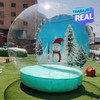 Inflable de navidad para exhibición