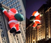 Papa Noel Escalando