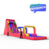 Deslizador inflable Triple Salto Mortal para uso exterior