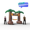 Juego inflable de Baile del Limbo para eventos