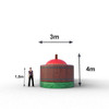 Inflable Bobbing for Apples para actividades comerciales