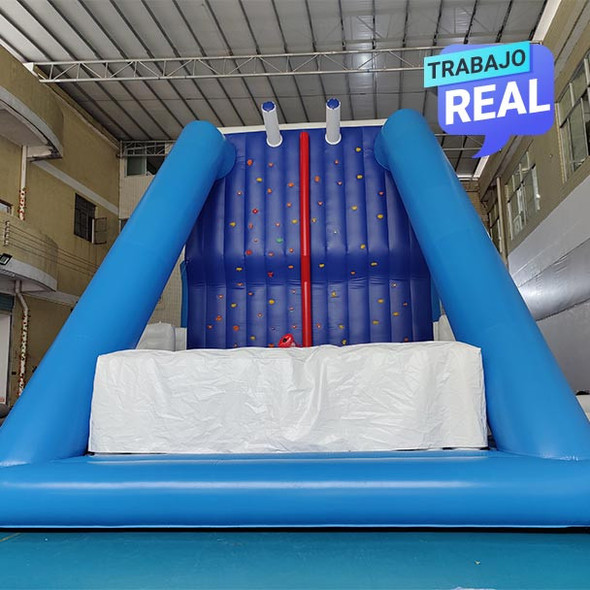 Juego inflable de escalador para eventos