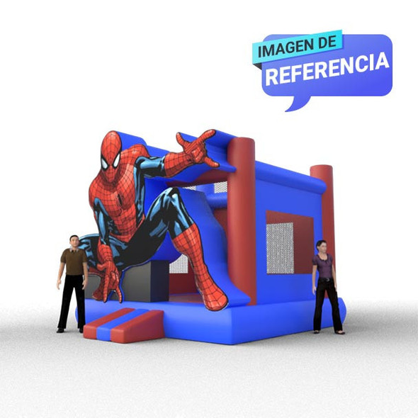 Saltarín Colchón Frontal Spider Man