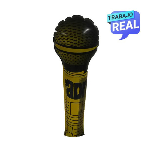 Aplaudidor Micrófono Inflable  ADN Bogotá