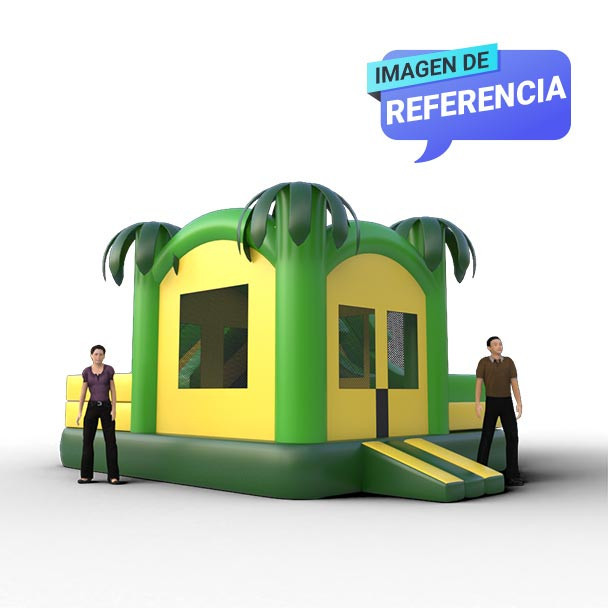 Jungle Combo Twist inflable para eventos al aire libre