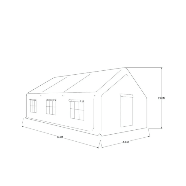 Carpa de emergencia para cualquier terreno