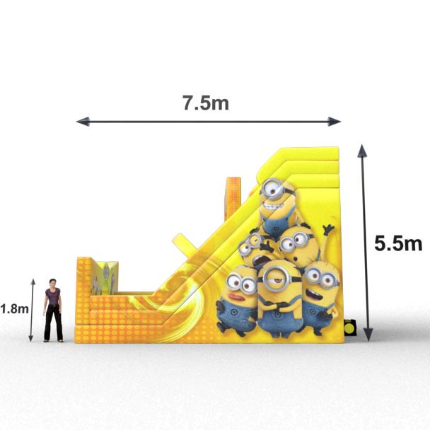 Deslizador Inflable Minions | 7.5 X 5.5 X 4 metros.