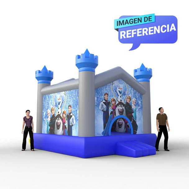 Saltarín  Inflable Multi Caracter 4  metros.