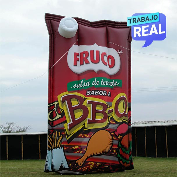 fabrica inflables publicitarios BBQ Bogotá