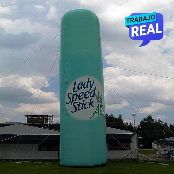 totem inflable publicitario Medellín