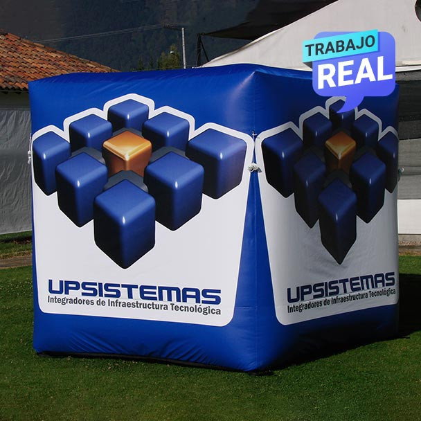 como hacer inflables publicitarios upsistemas Bogotá