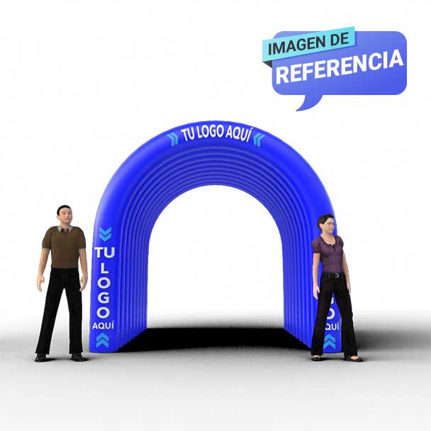 tunel recreativo inflablel Referencia