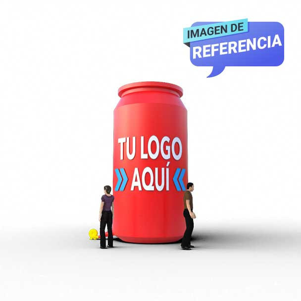 latas publicitarias en bogota Roja Referencia