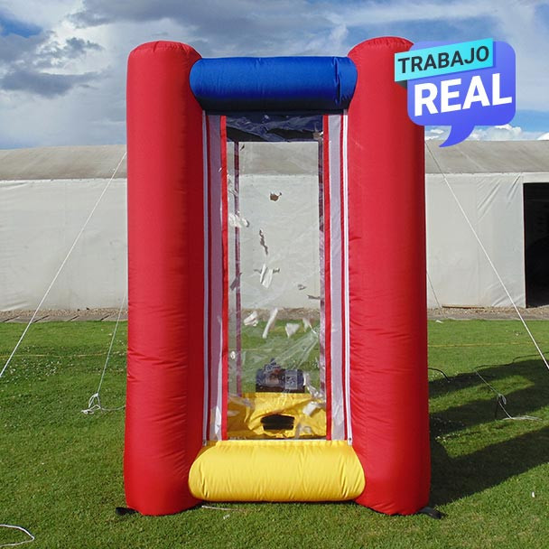 cabina de aire para sorteo colombia Colores Bogotá