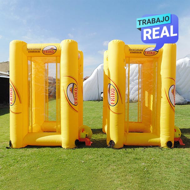 cabina de aire para sorteo colombia Friko Medellín