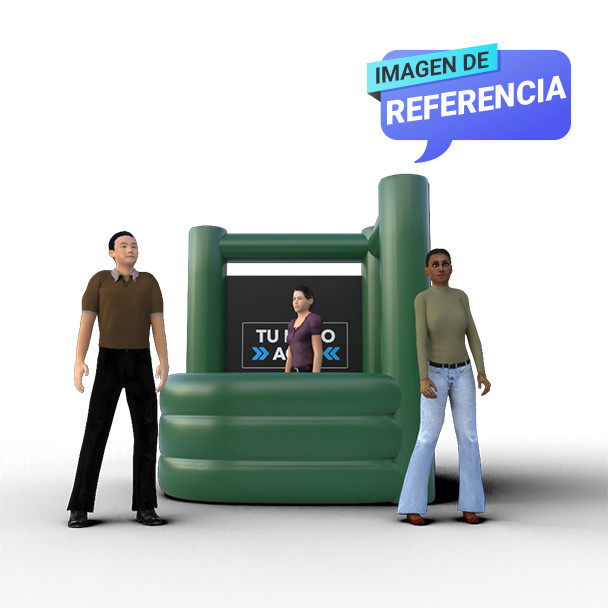 stand de feria Verde referencia